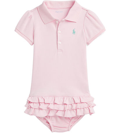 Polo Ralph Lauren Kleid m. Bloomers - Hinweis auf Pink