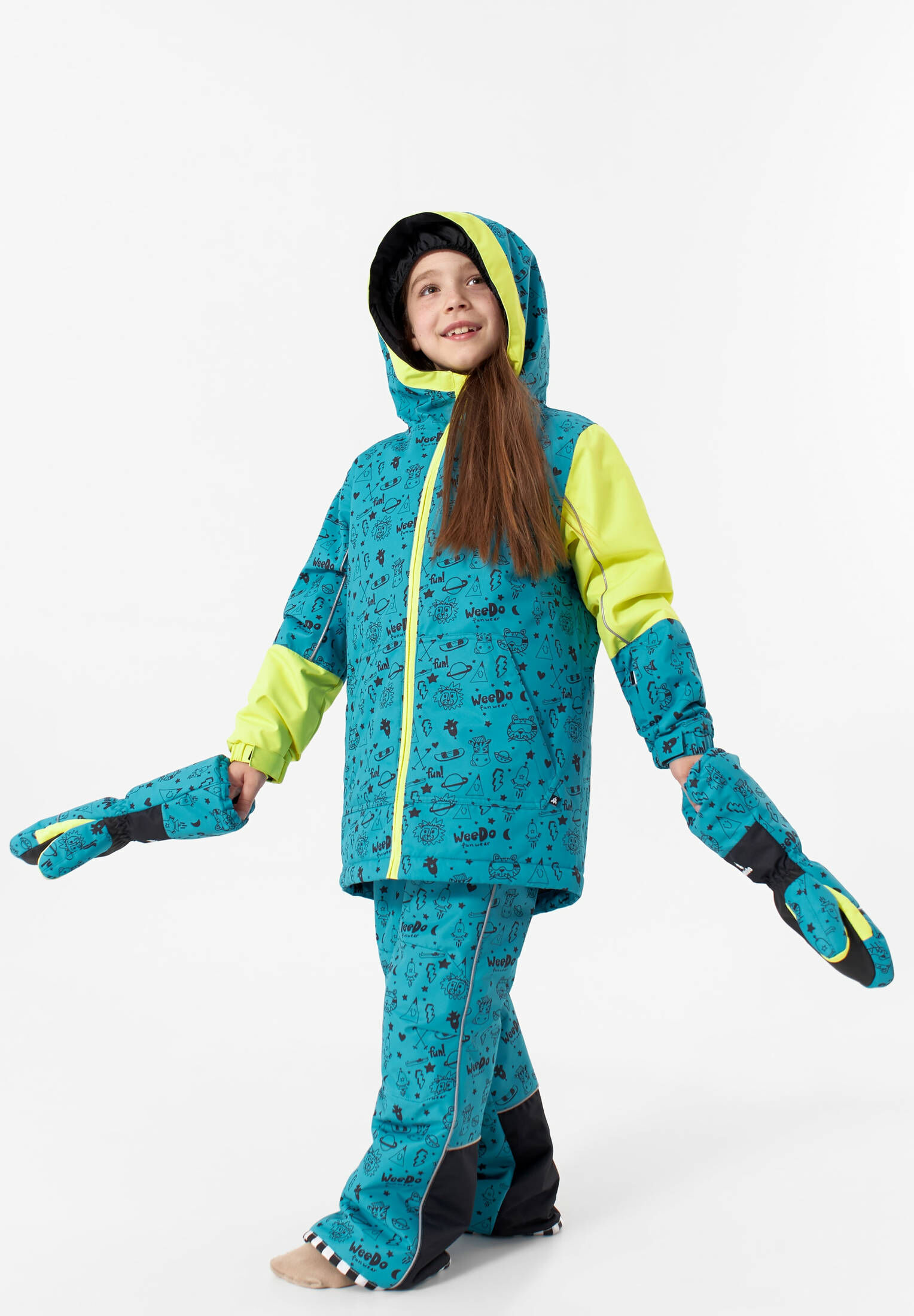 WeeDo| Kinder Winterjacke COSMO UNIVERSE