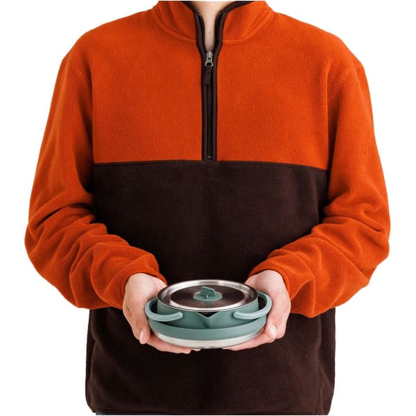 Popote randonnée SEA TO SUMMIT DETOUR STAINLESS STEEL COLLAPSIBLE KETTLE 1.6L GREEN
