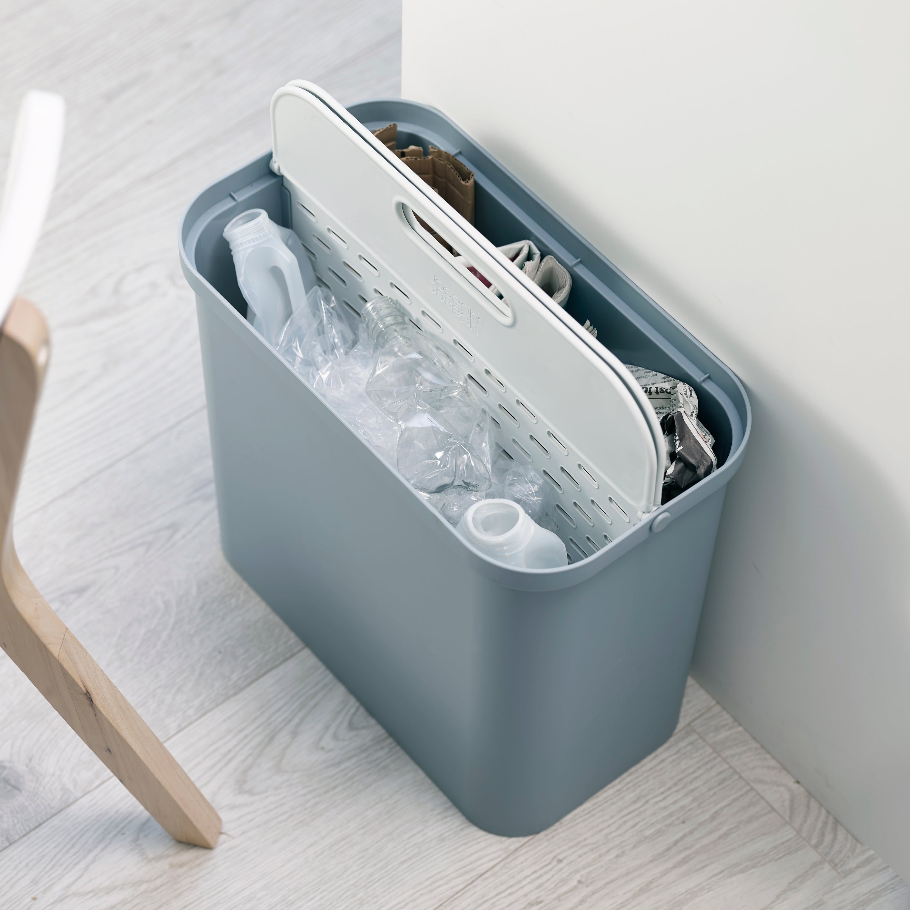 Joseph Joseph GoRecycle Afvalemmer 28 Liter - Blauw