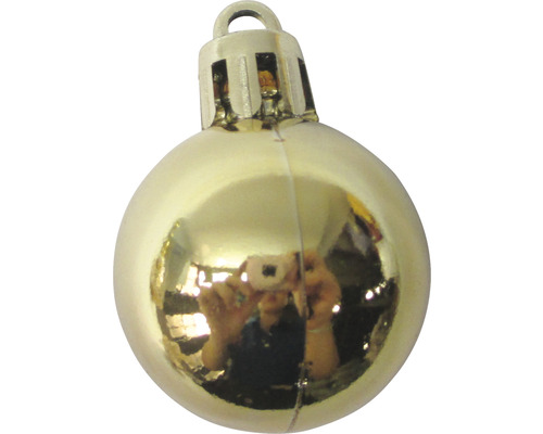 104-pack Lafiora gemengde gouden kerstballen