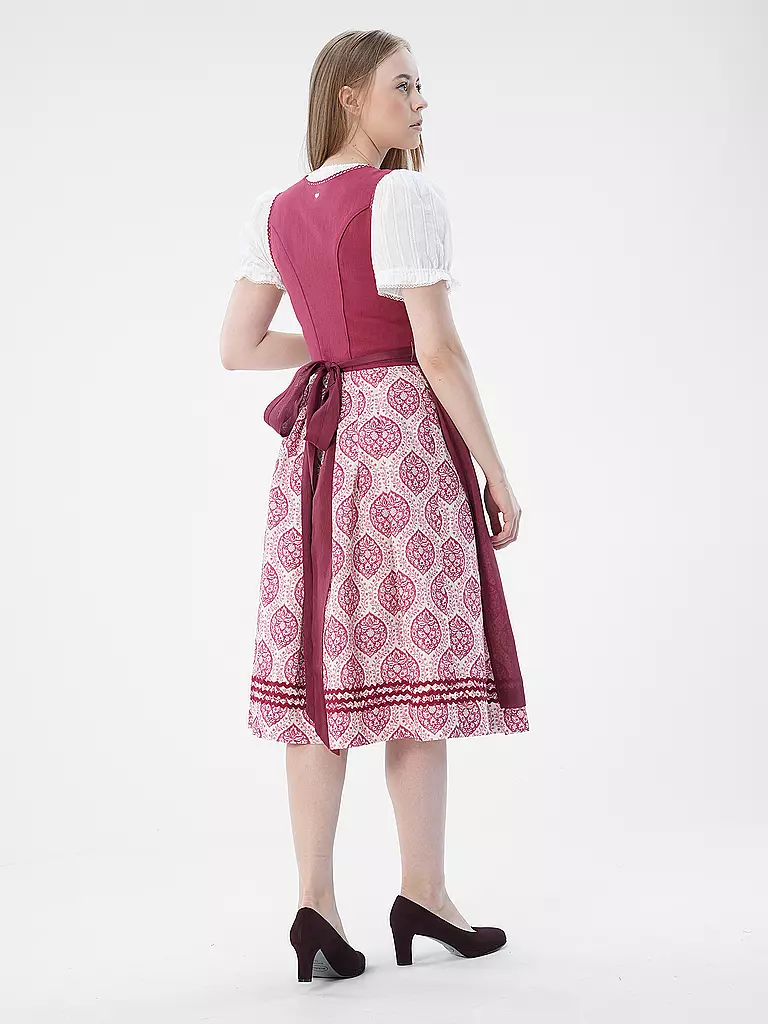 TRENTINI Dirndl  rot