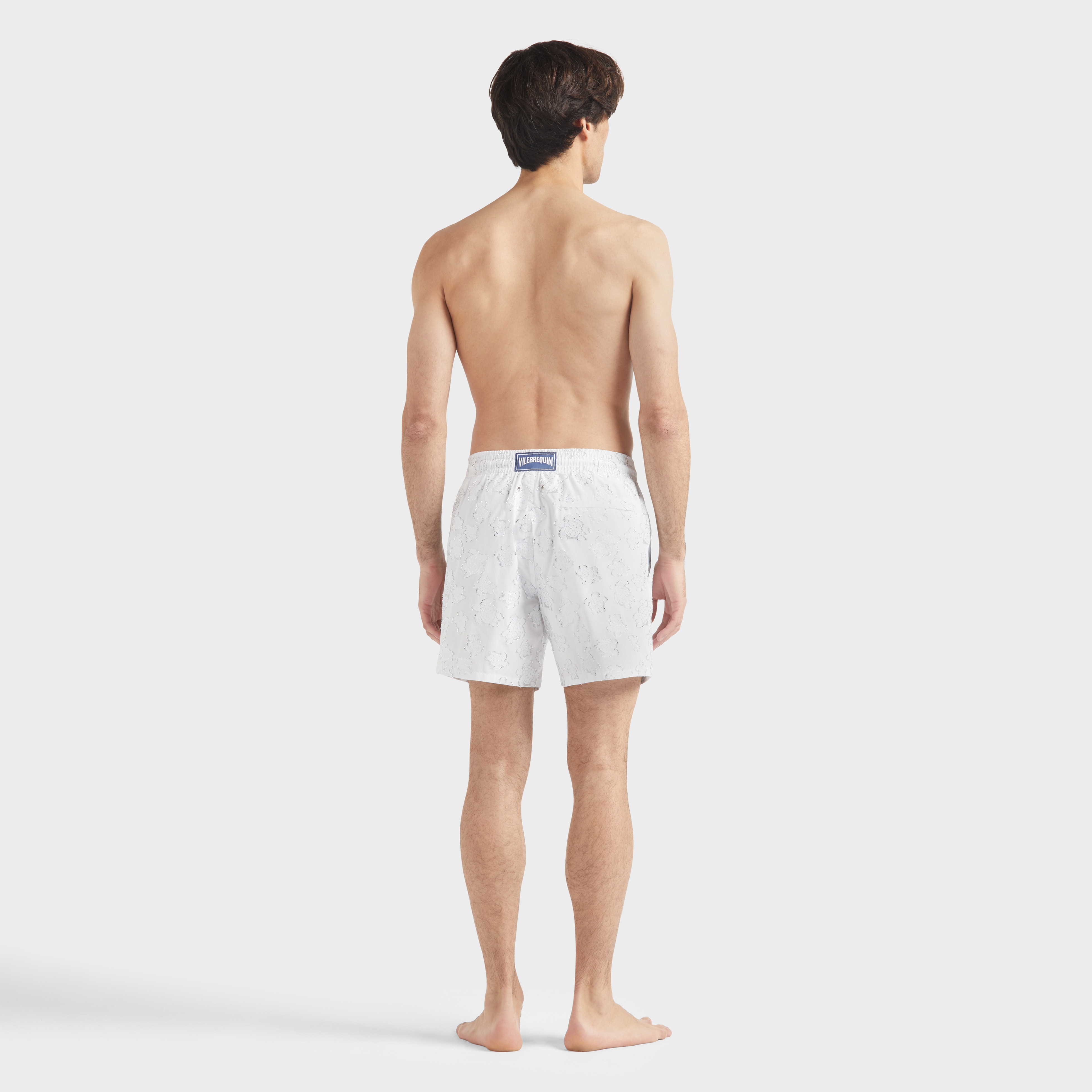Maillot de bain homme Ronde des tortues jacquard