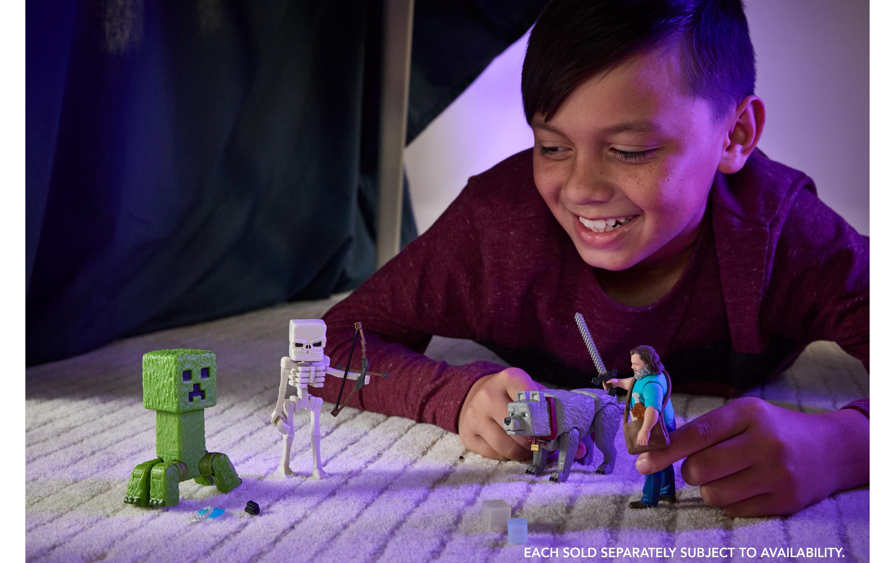 Minecraft Movie Singles SteveKinderspielzeugfigur