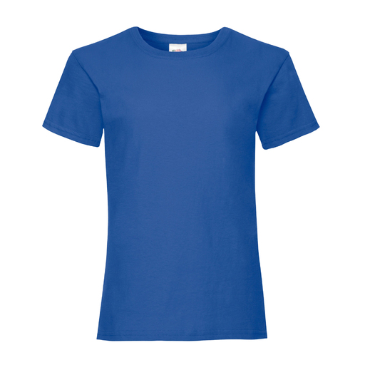 Camiseta básica de manga curta Fruit of the Loom 100% algodão premium (pacote com 2)