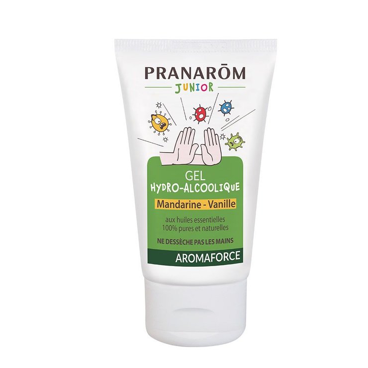 Gel Hydro Alcoolique Mandarine-Vanille 50ml Aromaforce Junior pranarom