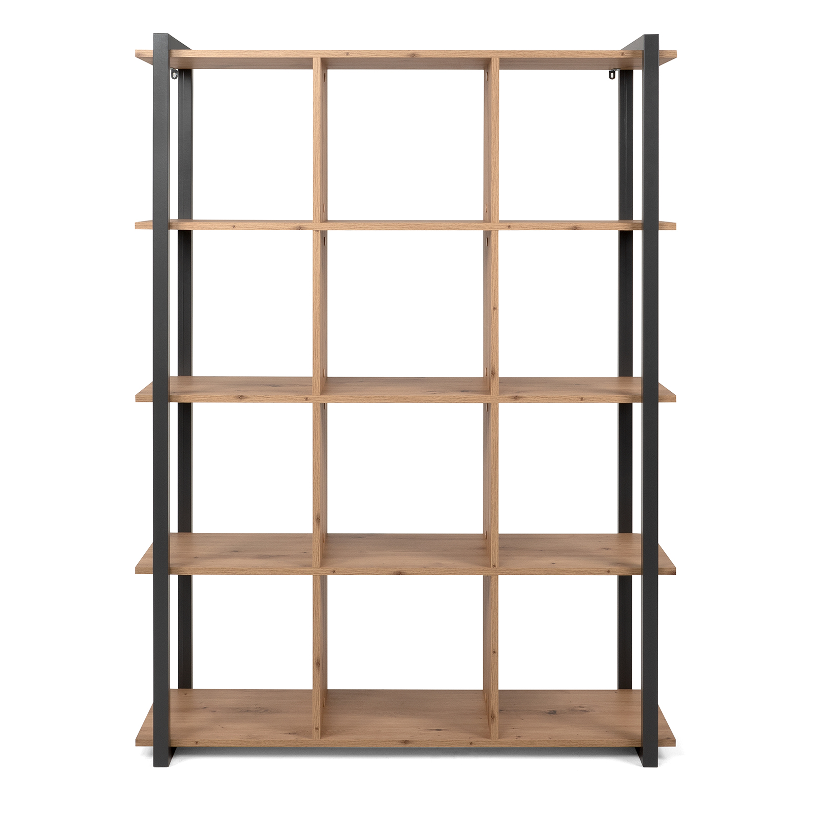 Standregal DENVER - Artisan Eiche-anthrazit - 145 cm