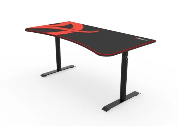 Arozzi Arena Gaming Desk - Bord - gaming - kurvet Gamerbord med sort stel