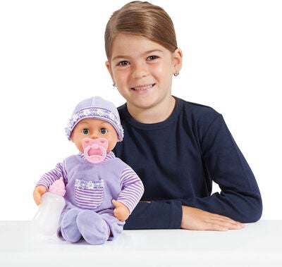 Bayer Design First Words Dukke 38 cm, Lilla