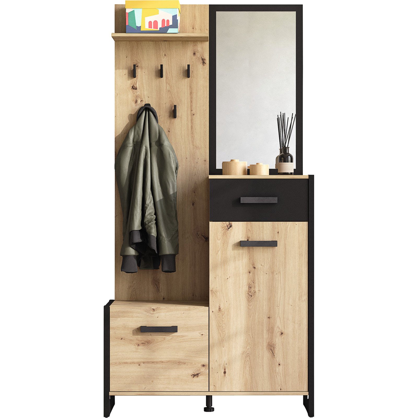 Kompakt-Garderobe Oleron