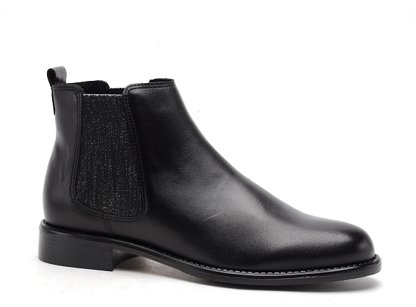 Maroli boots bottine plates femme 7407 noir