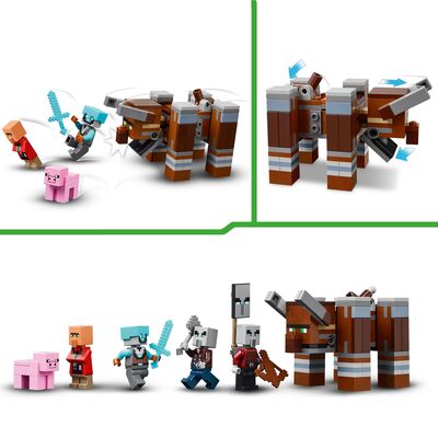 LEGO Minecraft 21278 Røvernes utpost og olmt beist