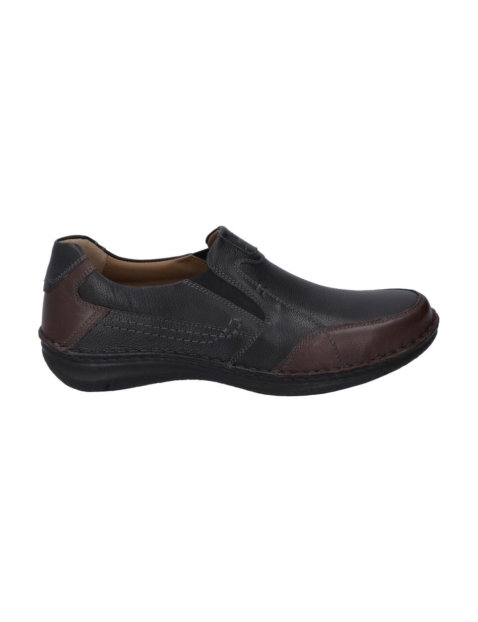 Slipper Anvers 63, schwarz-kombi