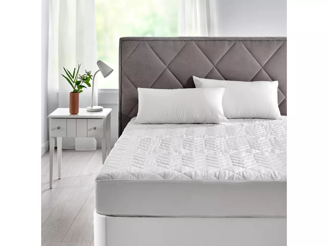 Protège-matelas matelassé antiallergique imperméable
