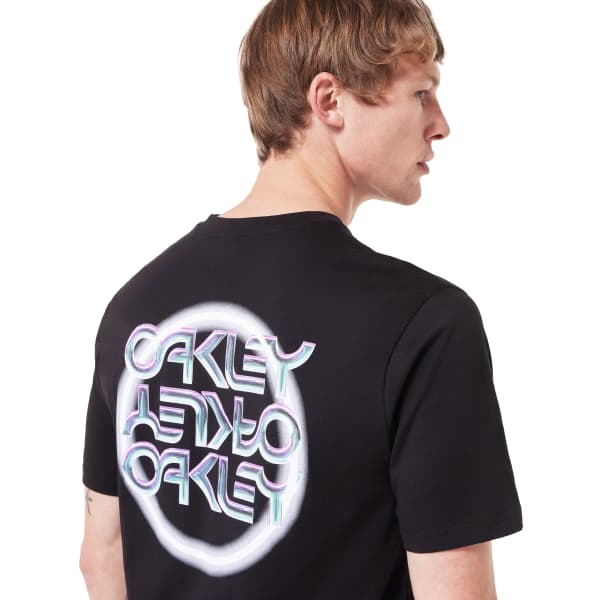 T-shirt OAKLEY MTL RINGED B1B TEE BLACKOUT