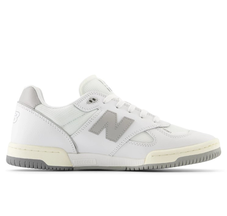 New Balance Numeric Tom Knox 600 White Rain Cloud 7.5 US / 40.5 EU