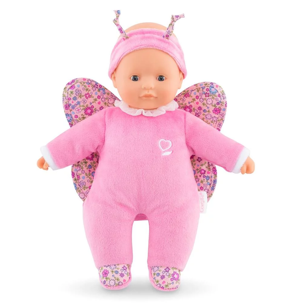 POUPON -  PTI' COEUR PAPILLON  - MON DOUDOU COROLLE -  30 CM