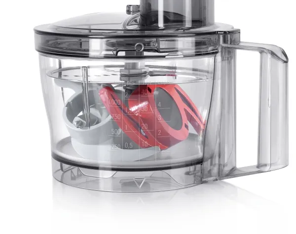 Bosch MultiTalent 3 MCM3501M -Foodprocessor 800 W - børstet rustfrit stål/sort