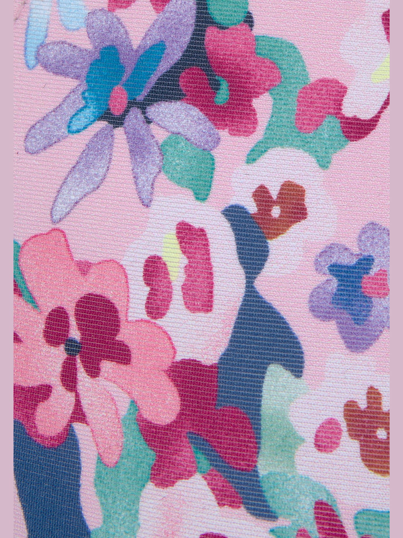 Haut de bikini triangle design floral