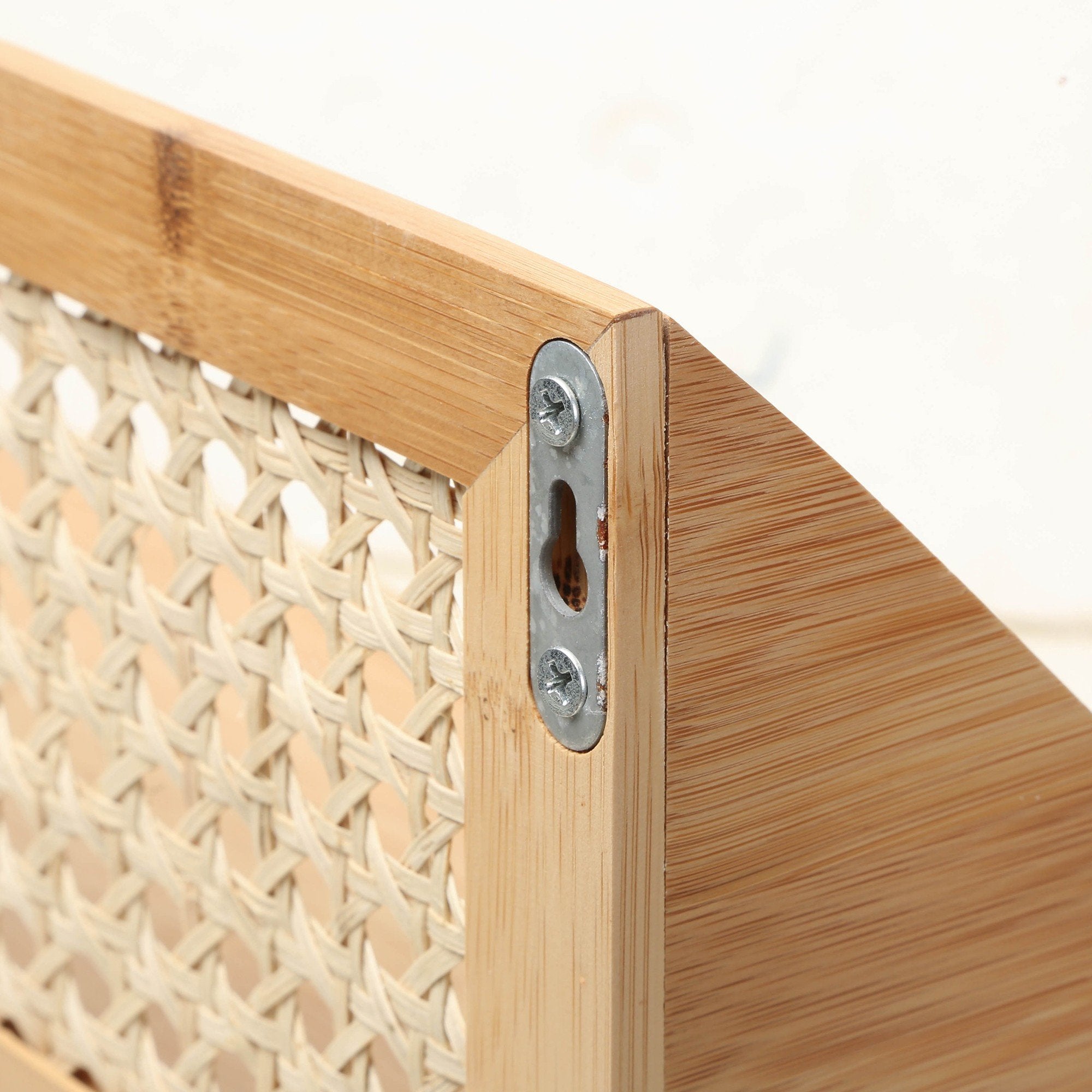 Calicosy - Wandplank bamboe rotan - L40 cm