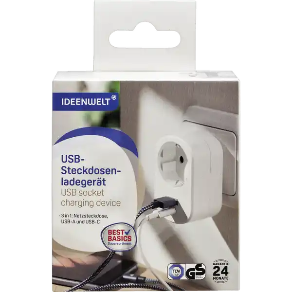 USB Steckdosenladegerät