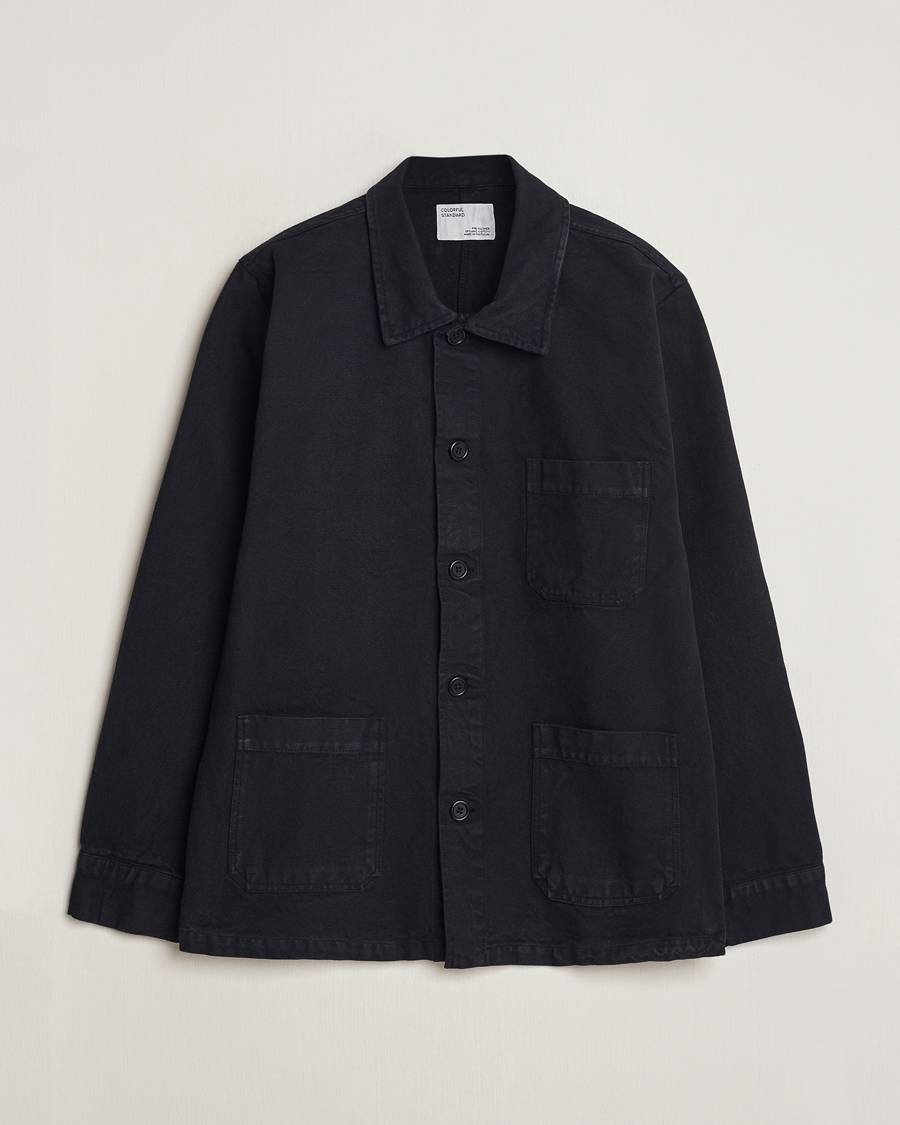 Colorful Standard Organic Workwear Jacket Deep Black