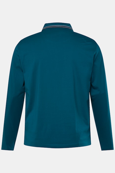 Boston Park Poloshirt, Langarm, Druckknöpfe, bis 52/54 / 84/86