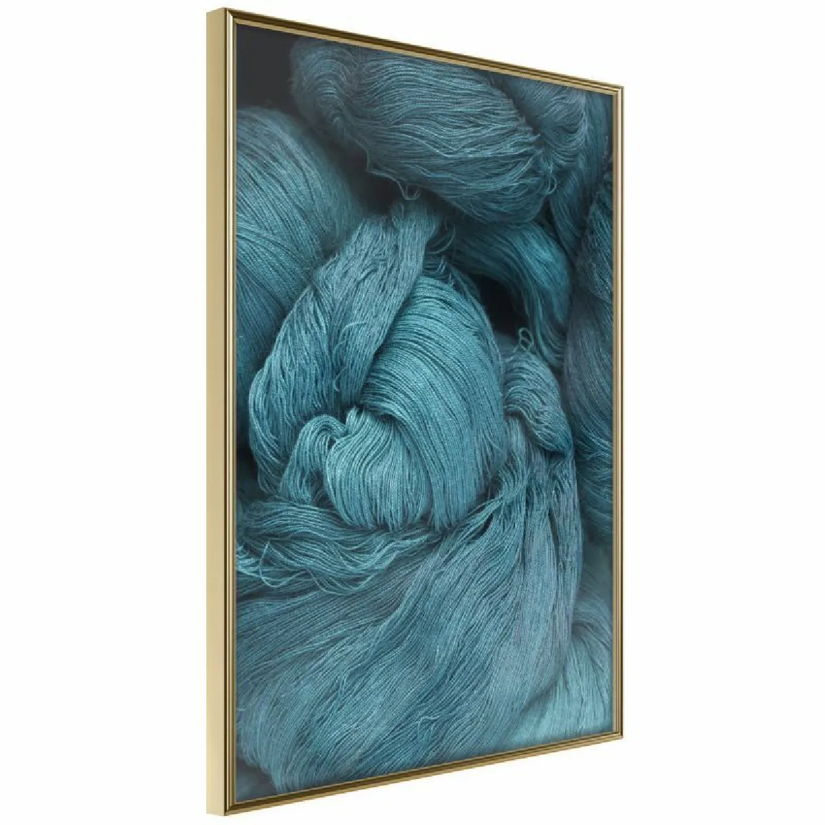 Paris Prix Affiche Encadrée Blue Skein - 20 x 30 cm