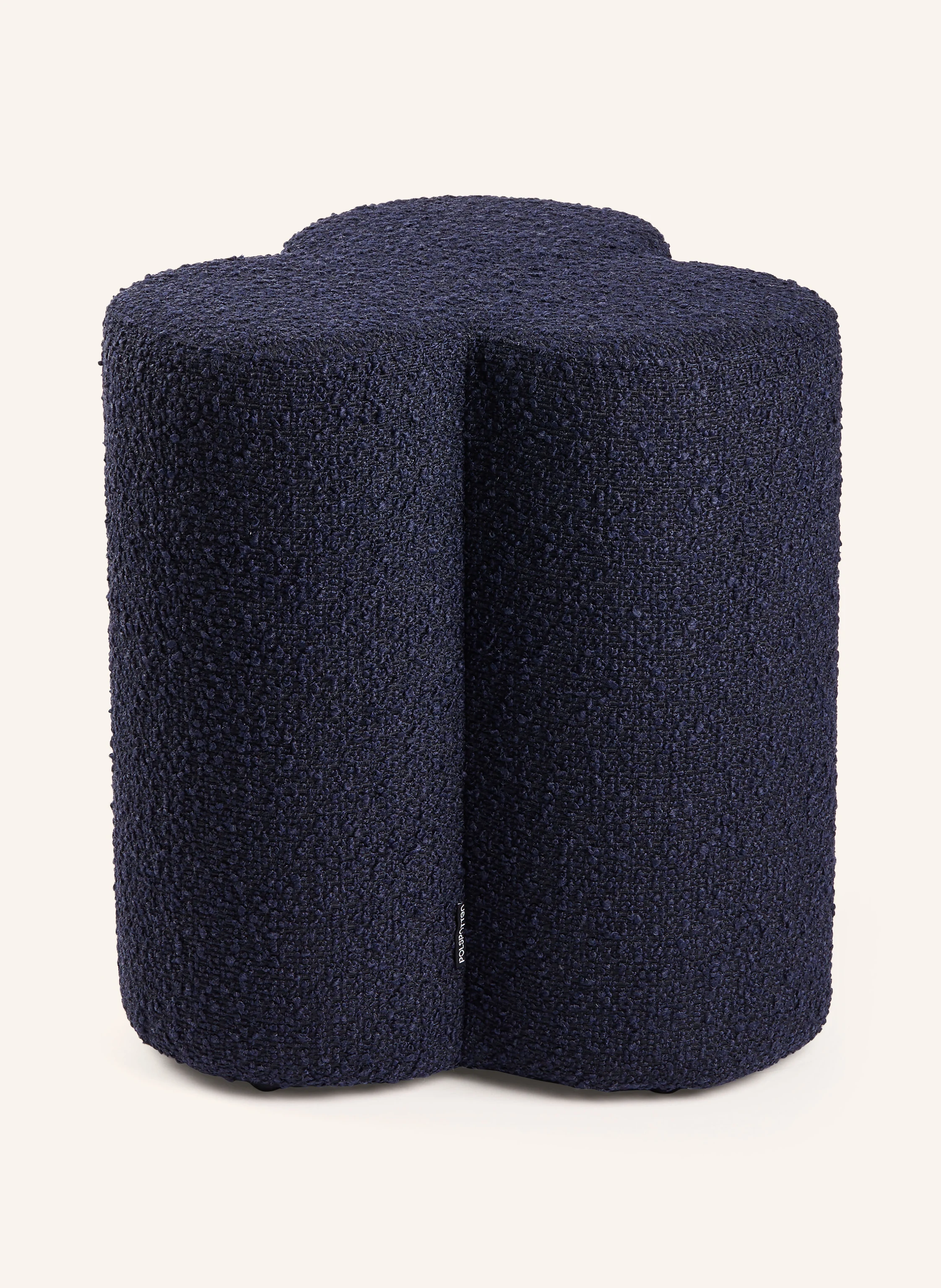 POLSPOTTEN Bouclé-Hocker CLOVER