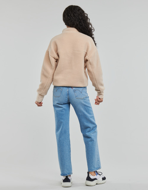 Superdry - CODE SL BORG HENLEY - Tapioca
