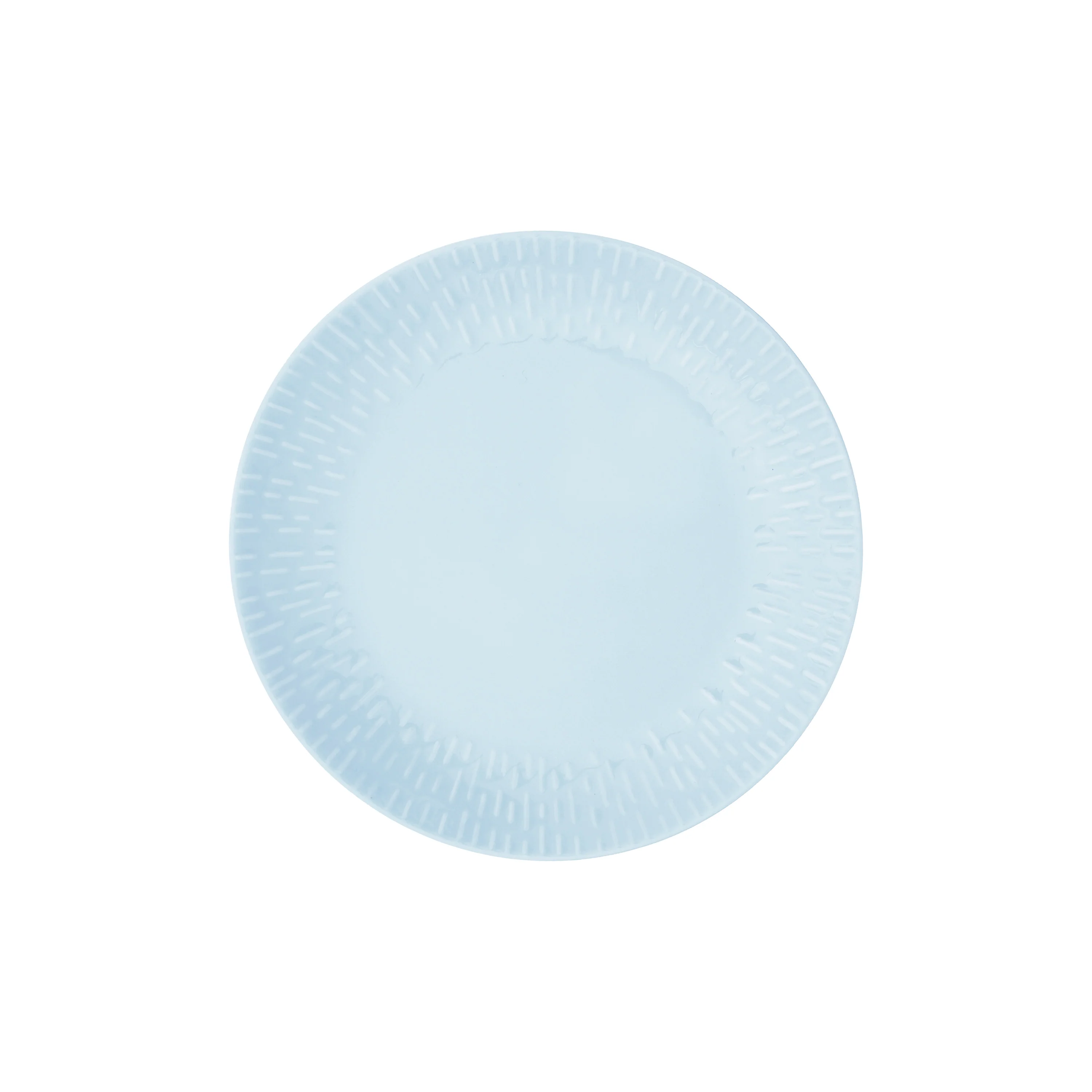 Aida  Confetti Aqua frokosttallerken m/relief - Ø24 cm.
