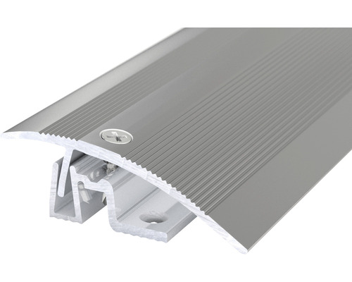 SKANDOR aanpassingsprofiel, aluminium, roestvrij staal, geanodiseerd, 15x50x1000 mm