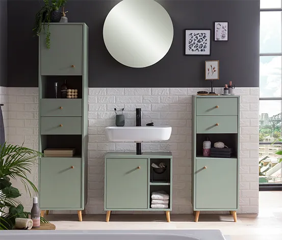 Hochschrank »Bjarne«, pistaziengrün