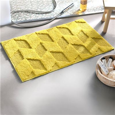 Tapis de bain motif graphique - 1400 g/m²