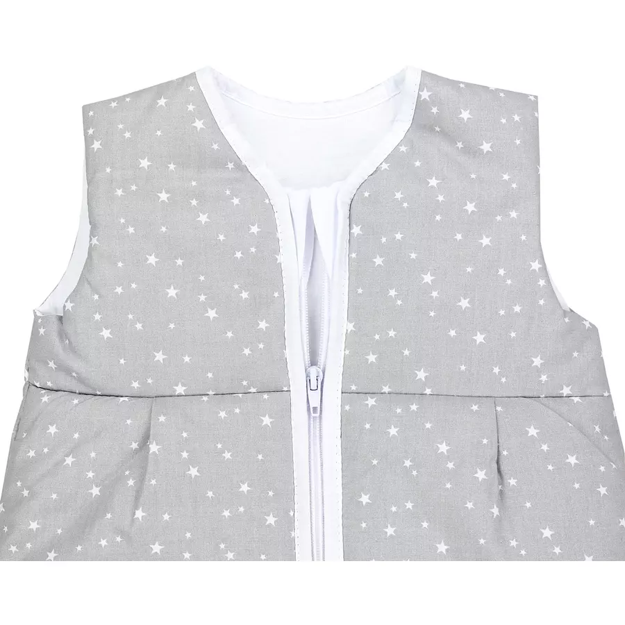 TupTam Baby Ganzjahres Schlafsack Ärmellos Wattiert grau Modell 2