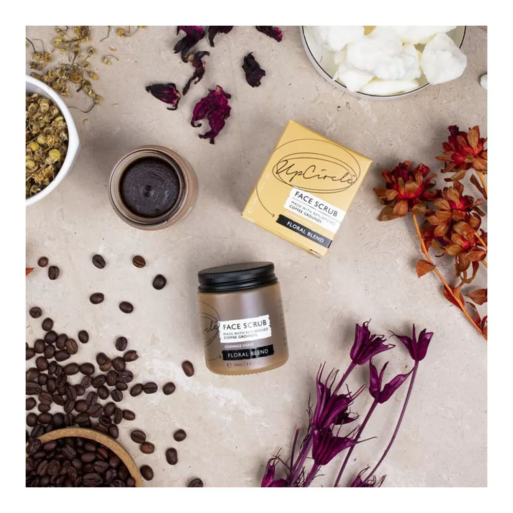 UpCircle Coffee Face Scrub - Floral Blend