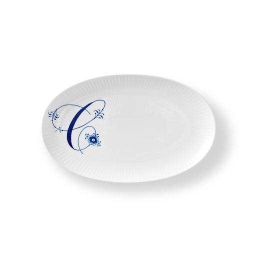 Royal Copenhagen Alfabet Asiet, C, 15x23,5 cm