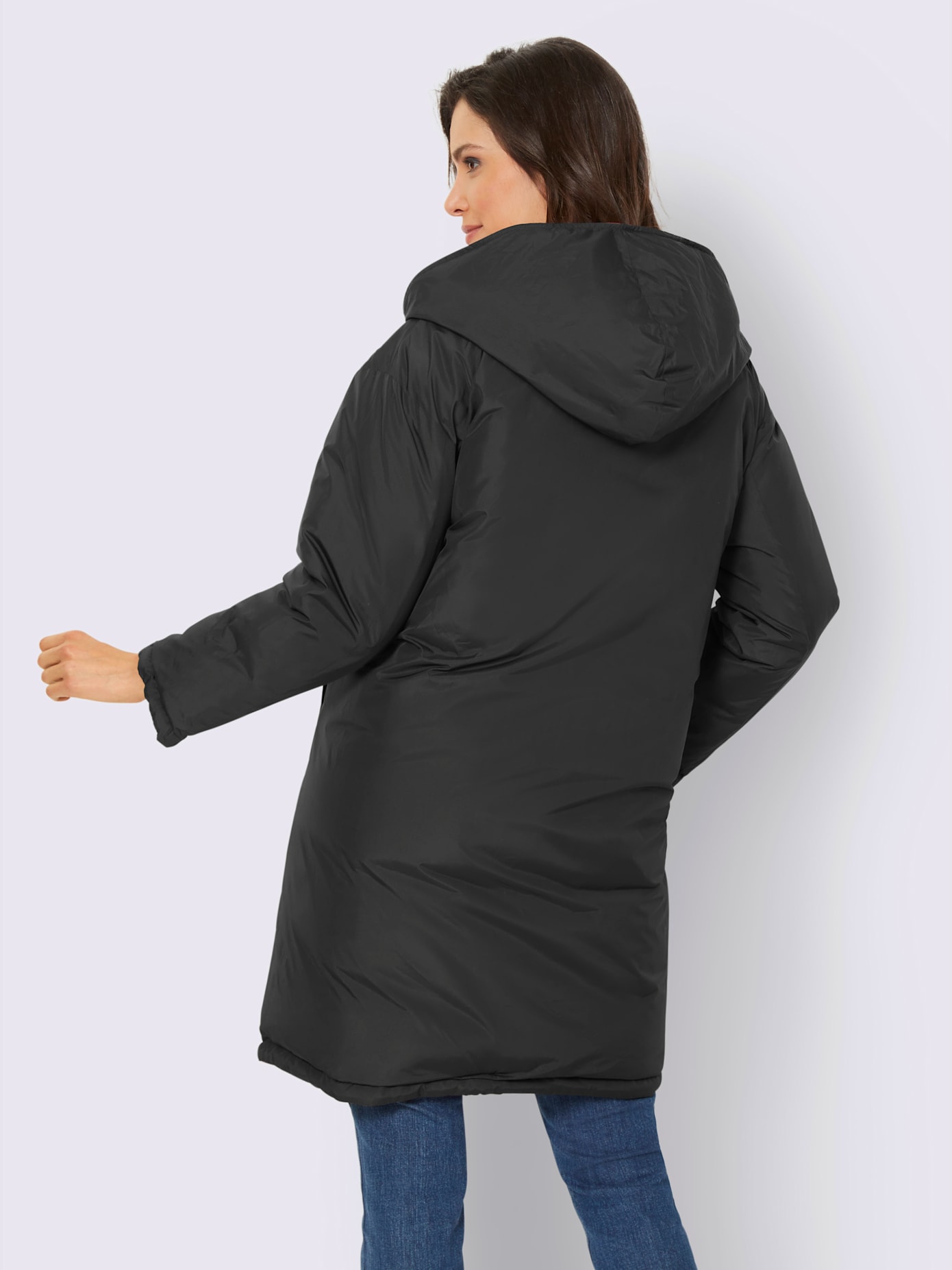 Manteau réversible modèle réversible