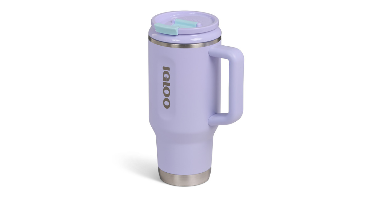 IglooFlip ‘n’ Sip Travel Mug 32 oz, 0,95 liter drinkfles  (Lila)