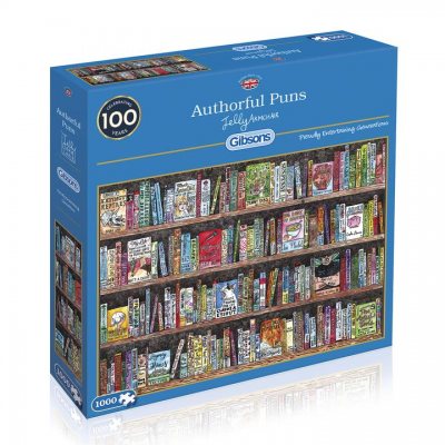 Authorful Puns Jigsaw Puzzle 1000pc (Jigsaw)