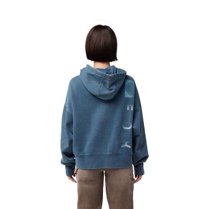 Sweat Fox THROTTLE OVERSIZED FEMME - Gris