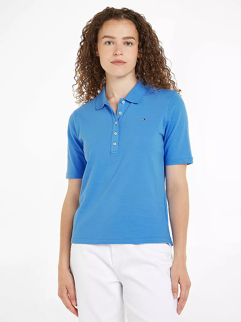 TOMMY HILFIGER Poloshirt hellblau