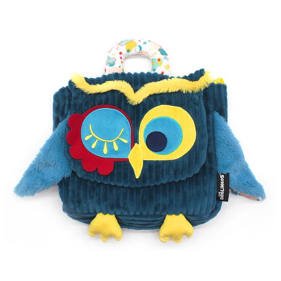 Sac à dos velours côtelé Astros le hibou   de               Les Déglingos