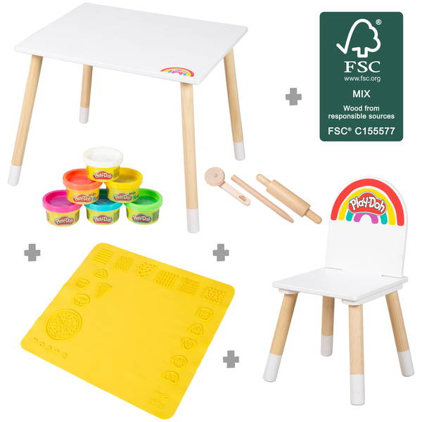 robaroba   x Play Doh Kindersitzgruppe mit Zubehör