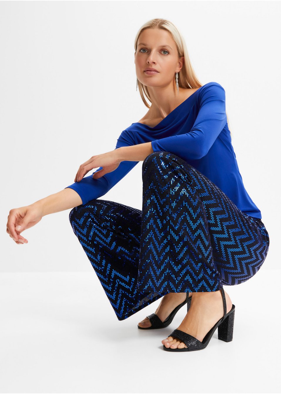 Pantalon à sequins