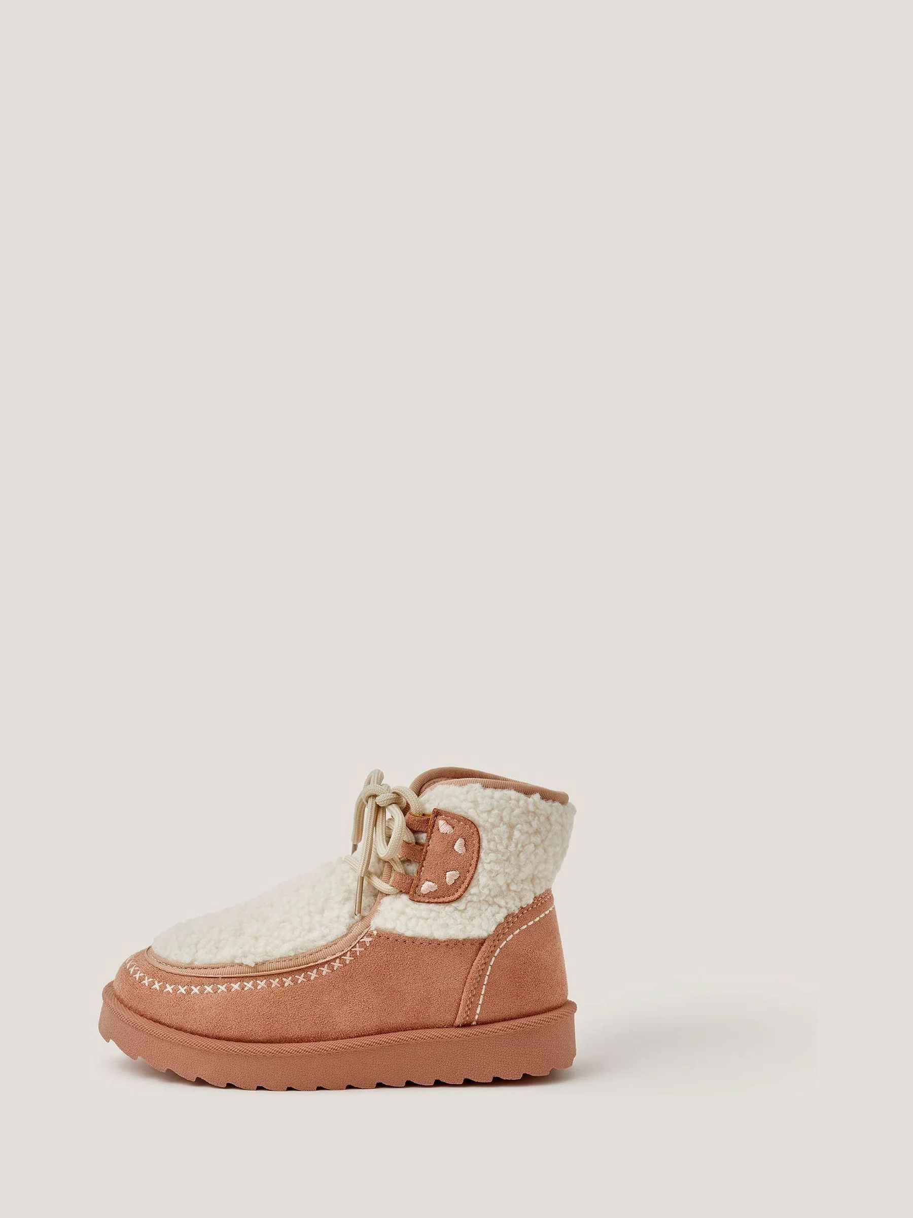 Monsoon Bow Borg Ankle Boots