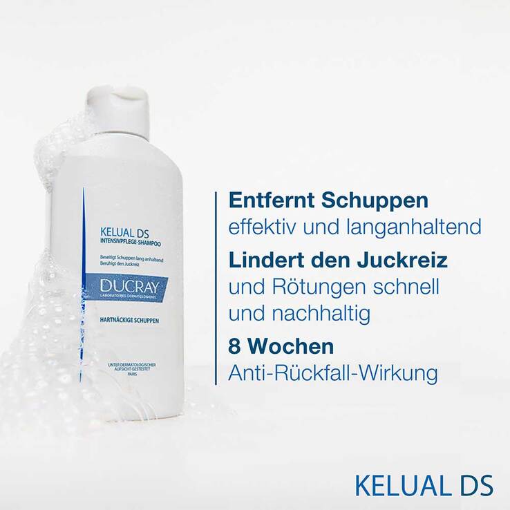 Ducray Kelual DS Anti Schuppen Shampoo, 2x100 ml