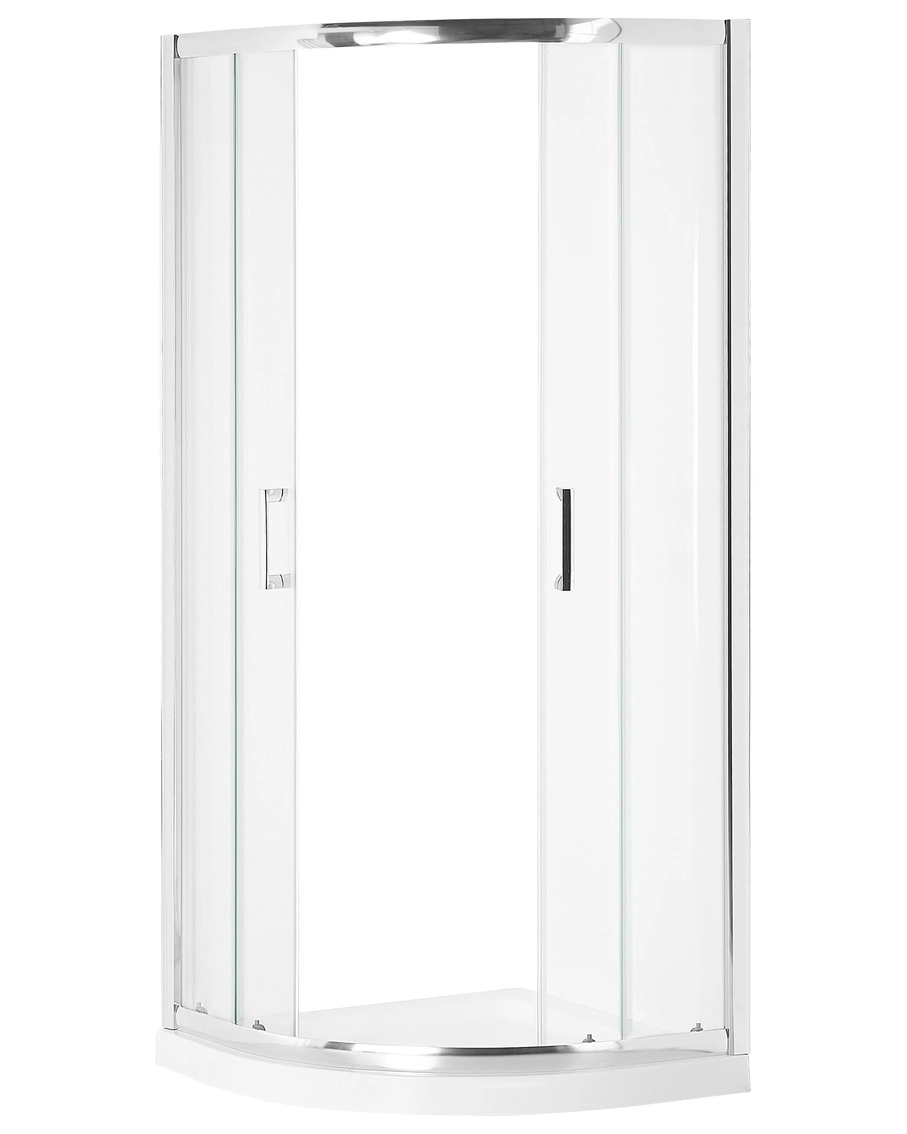 Douchecabine JUKATAN II 90 x 90 x 185 cm Zilver