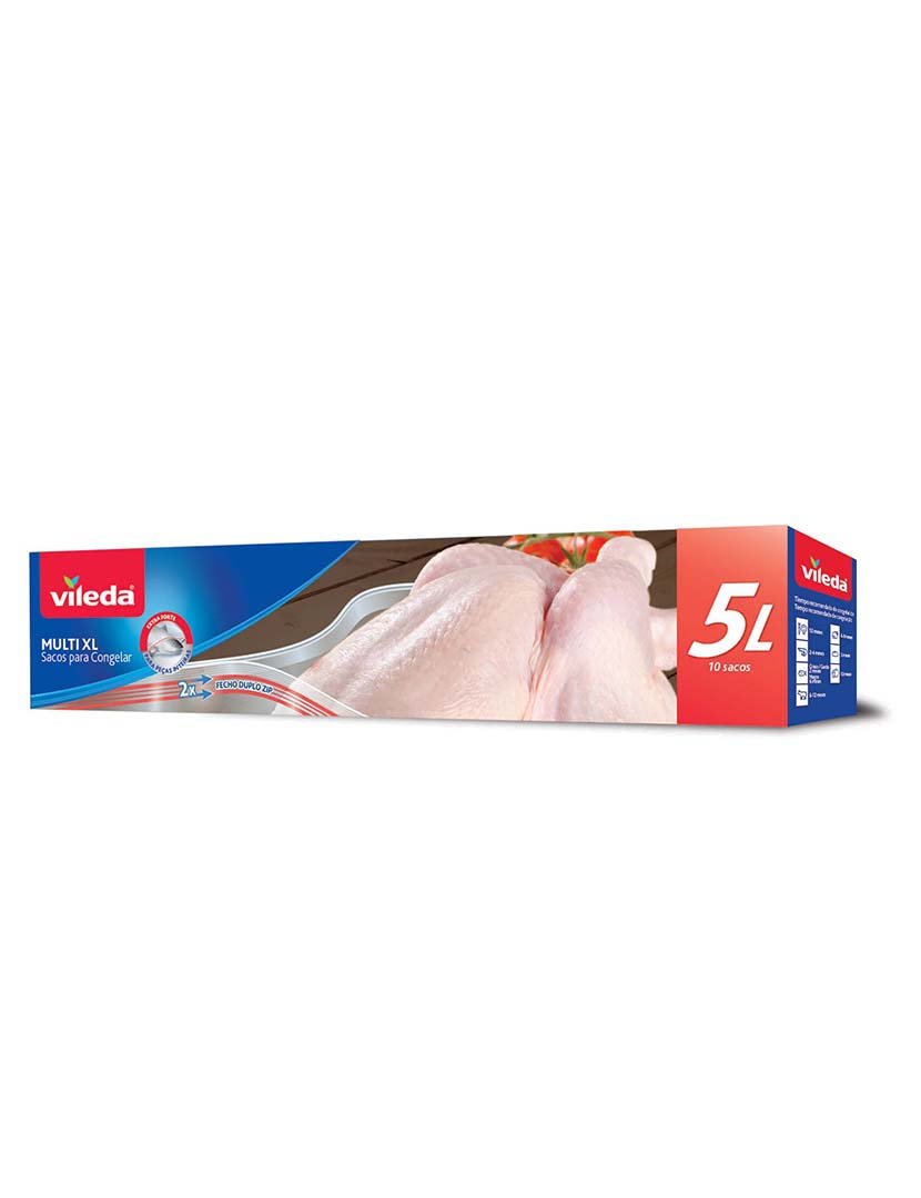 Multi XL Freezing Bags 5L (10 pcs)