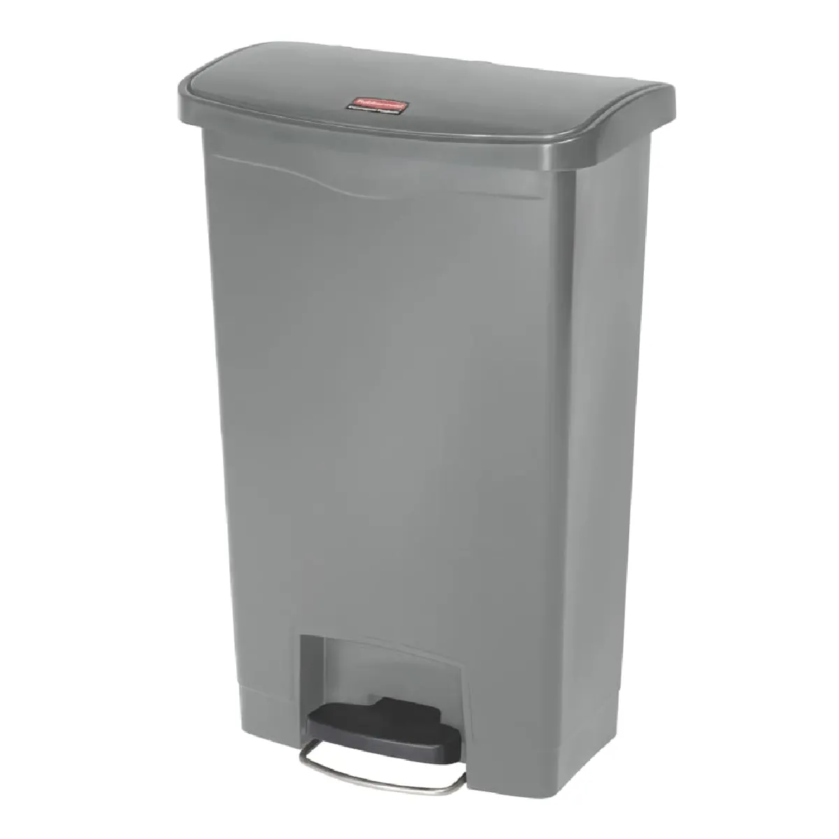 Rubbermaid Slim Jim Poubelle à pédale - 50 L - Gris